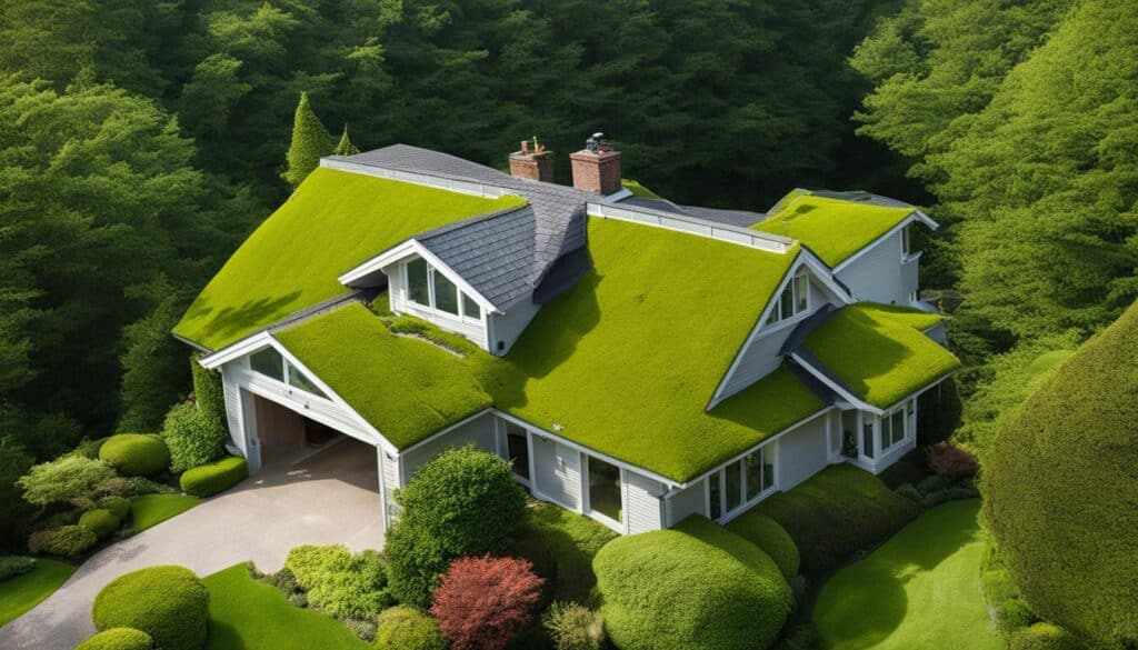 nettoyage mousse sur toiture