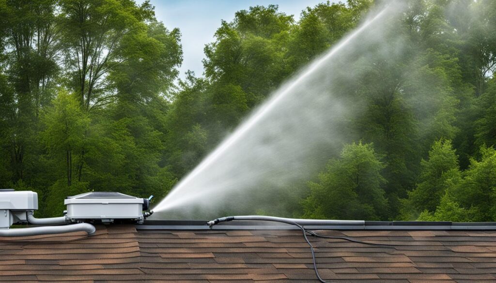 quelle pression pour nettoyer une toiture