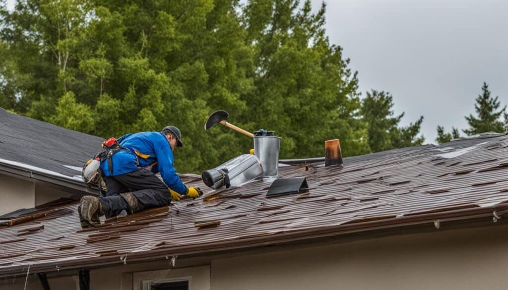 reparation toiture fuite