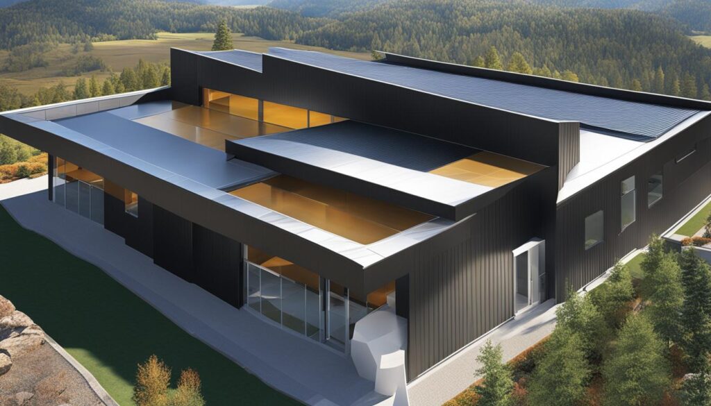 toiture bardage métallique isolant