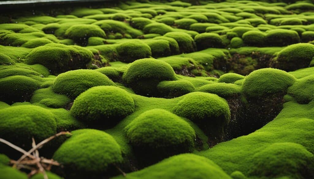 toiture infestée de mousse toiture infestée de mousse