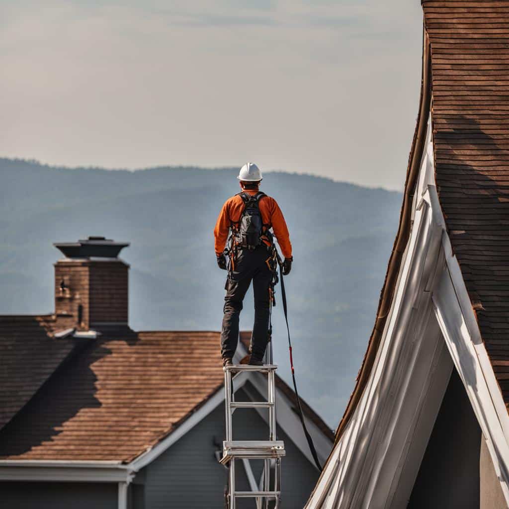 comment attacher un harnais de sécurité sur une toiture