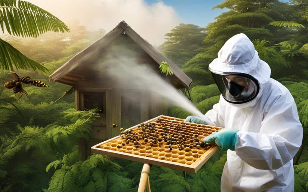 technique pour se débarrasser d'un nid d'abeilles technique pour se débarrasser d'un nid d'abeilles