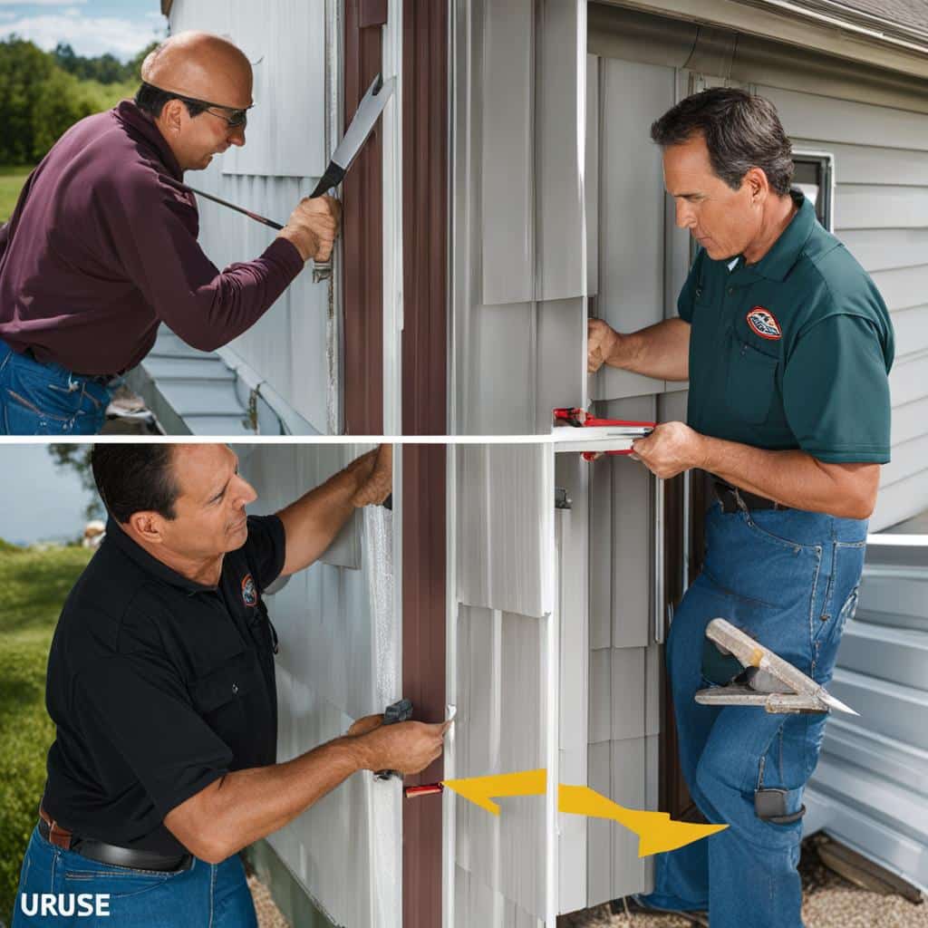 comment changer une lame de bardage mobil home