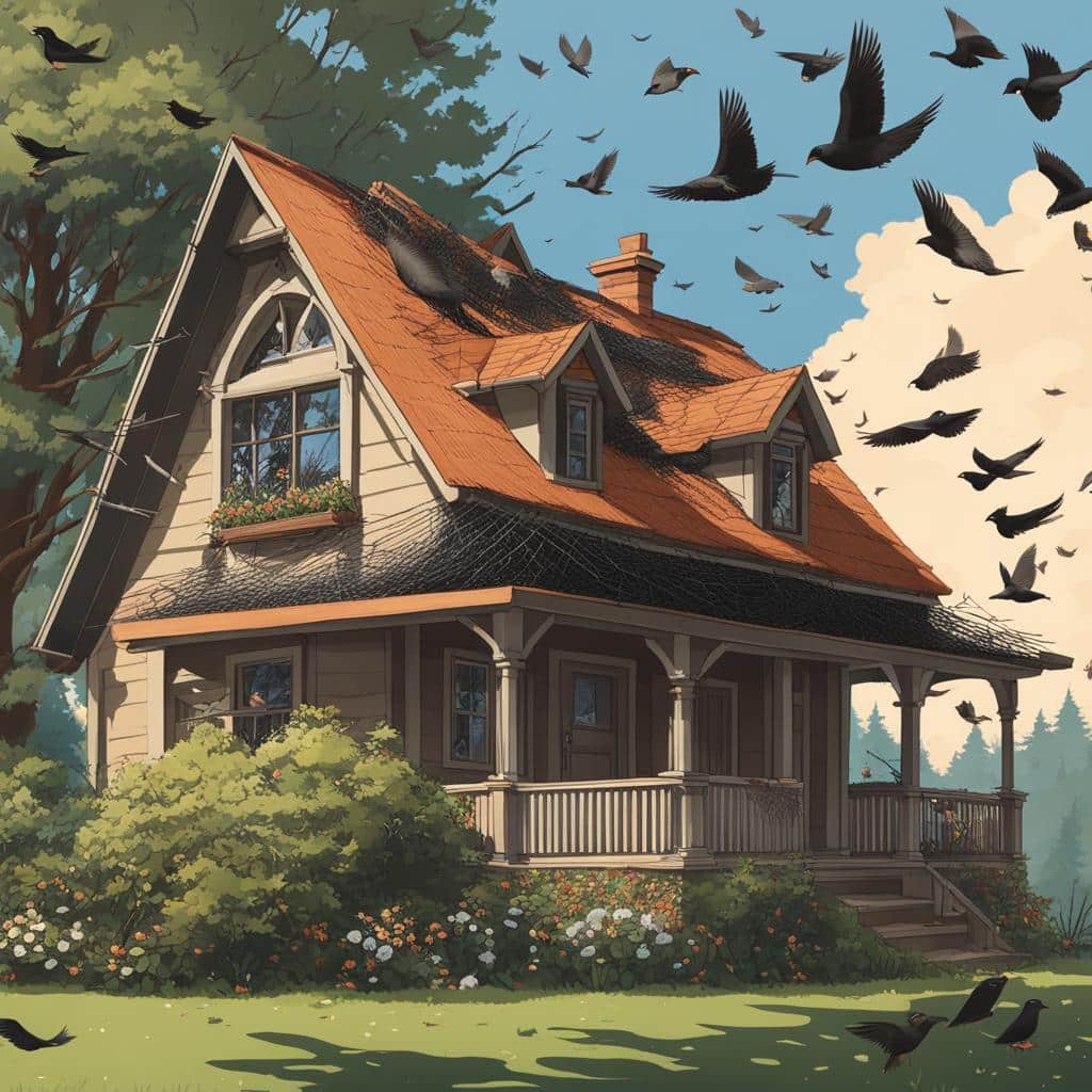 comment empêcher les oiseaux de rentrer sous la toiture