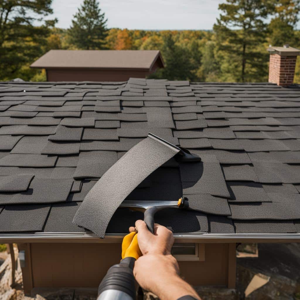 comment poser du shingle en rouleau