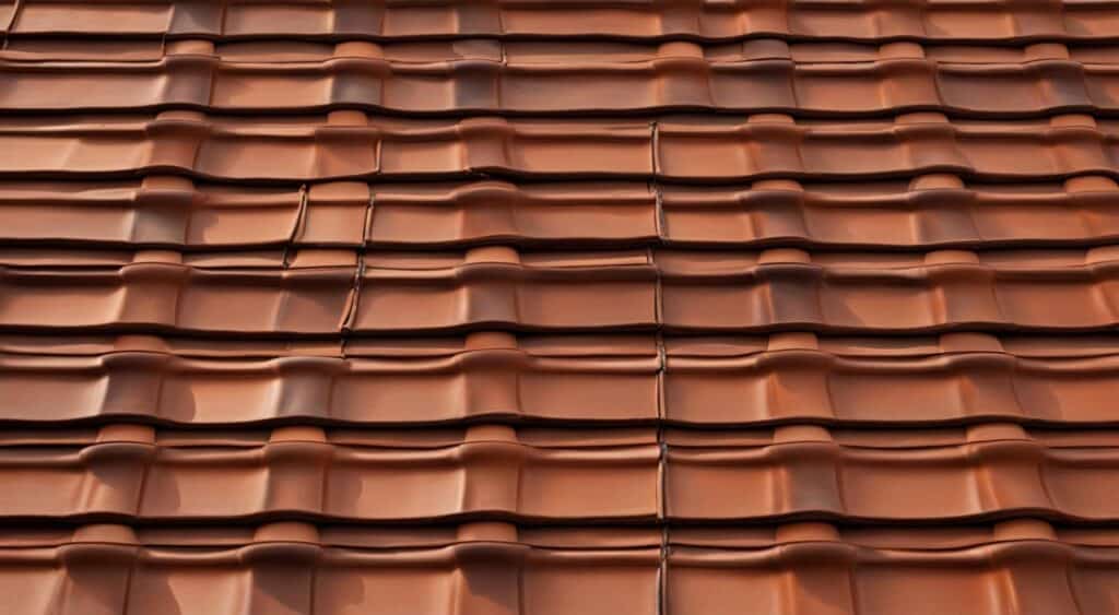 tuiles plates en terre cuite